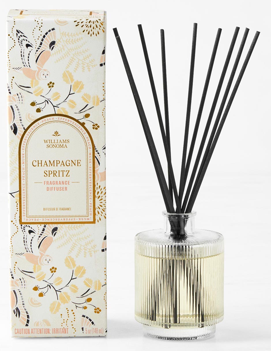 Difusor de vara Home Scents Champagne Spritz aroma melocotón maduro y almizcle terroso Difusor de vara Home Scents Champagne Spritz aroma melocotón maduro y almizcle terroso