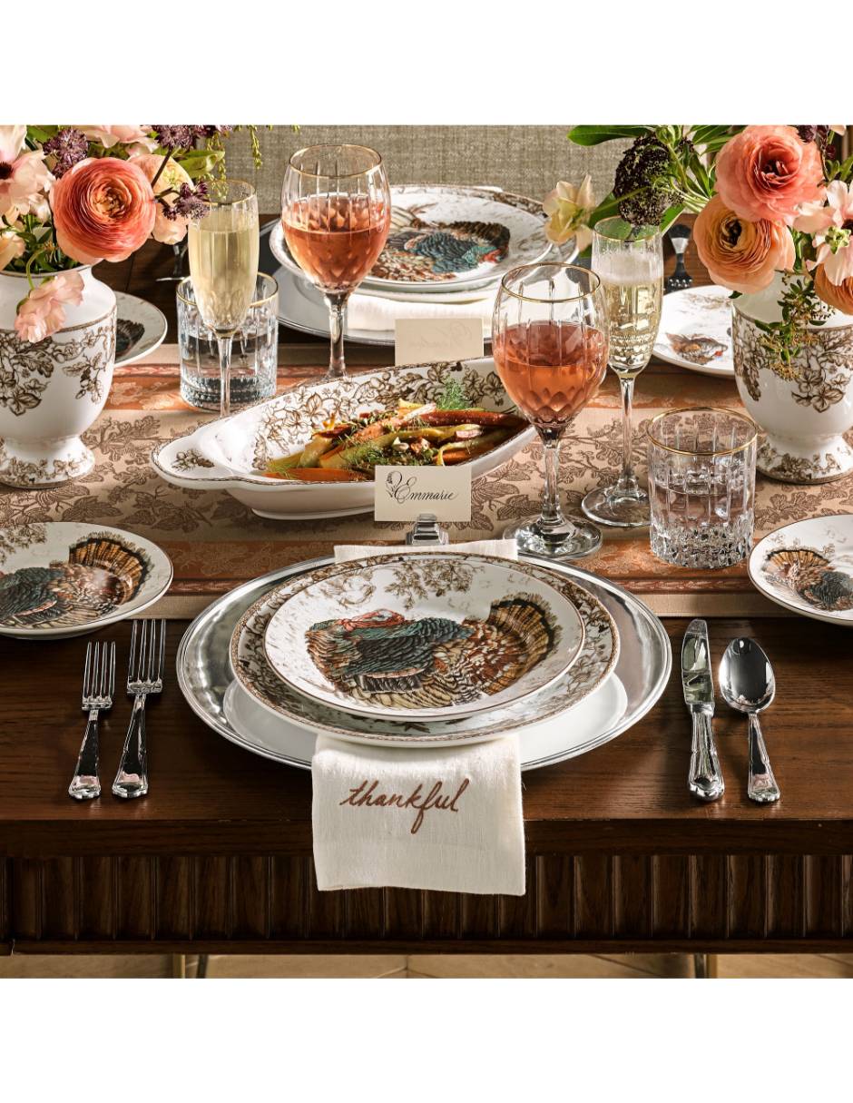 Platón Plymouth Turkey de porcelana