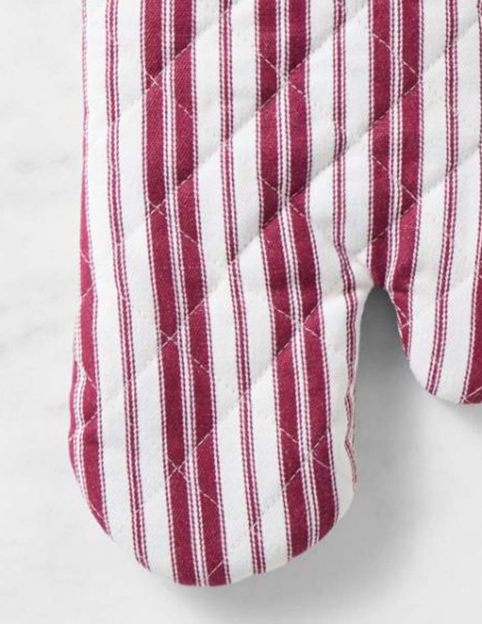 Guante Heritage Stripe de algodón