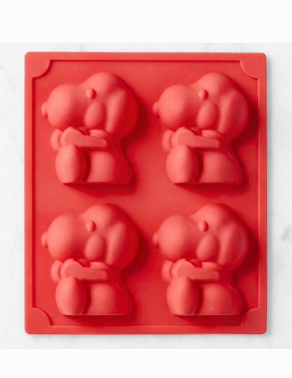 Set moldes de silicón Snoopy 2