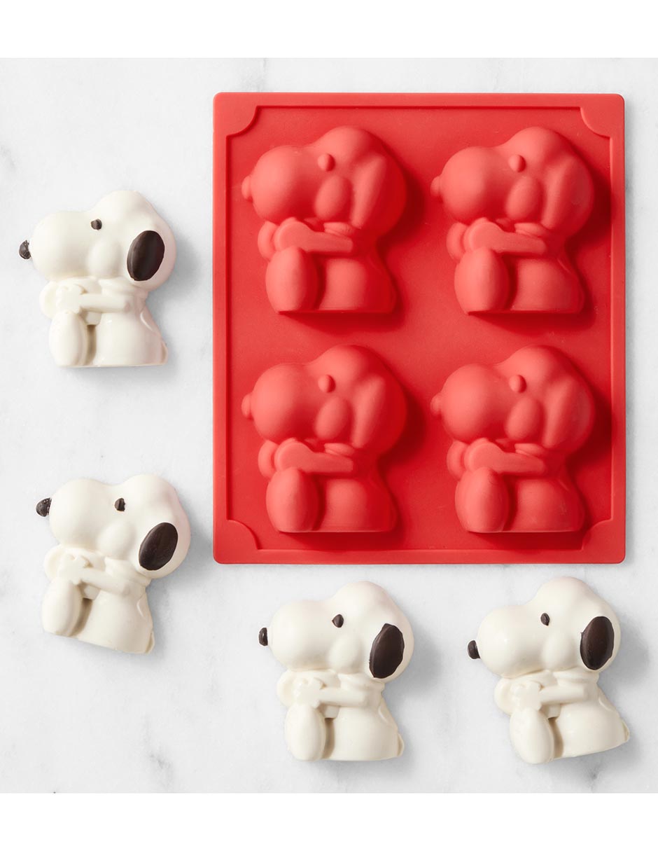 Set moldes de silicón Snoopy 3