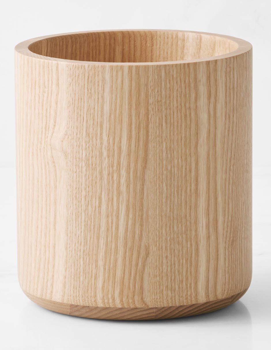Porta cubiertos Hold Everything de madera fresno 4