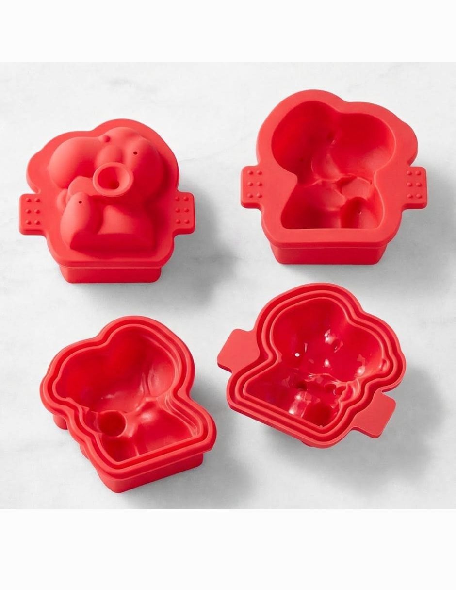 Molde para hielos de silicón Snoopy