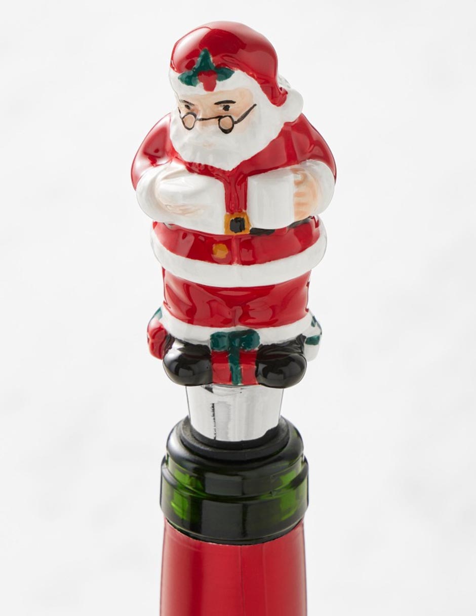 Tapón para botella Santa Claus Tapón para botella Santa Claus