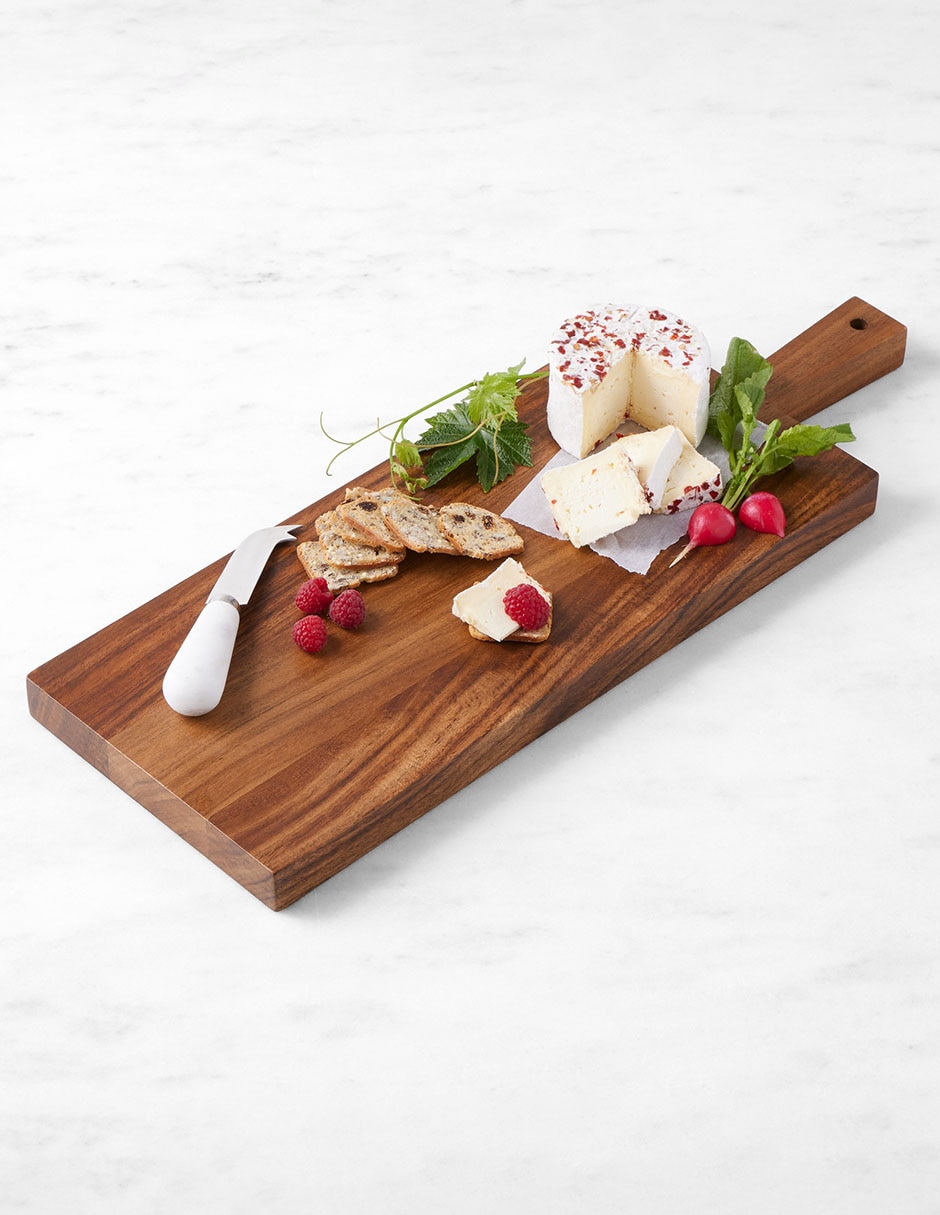 Tabla para queso Acacia de madera