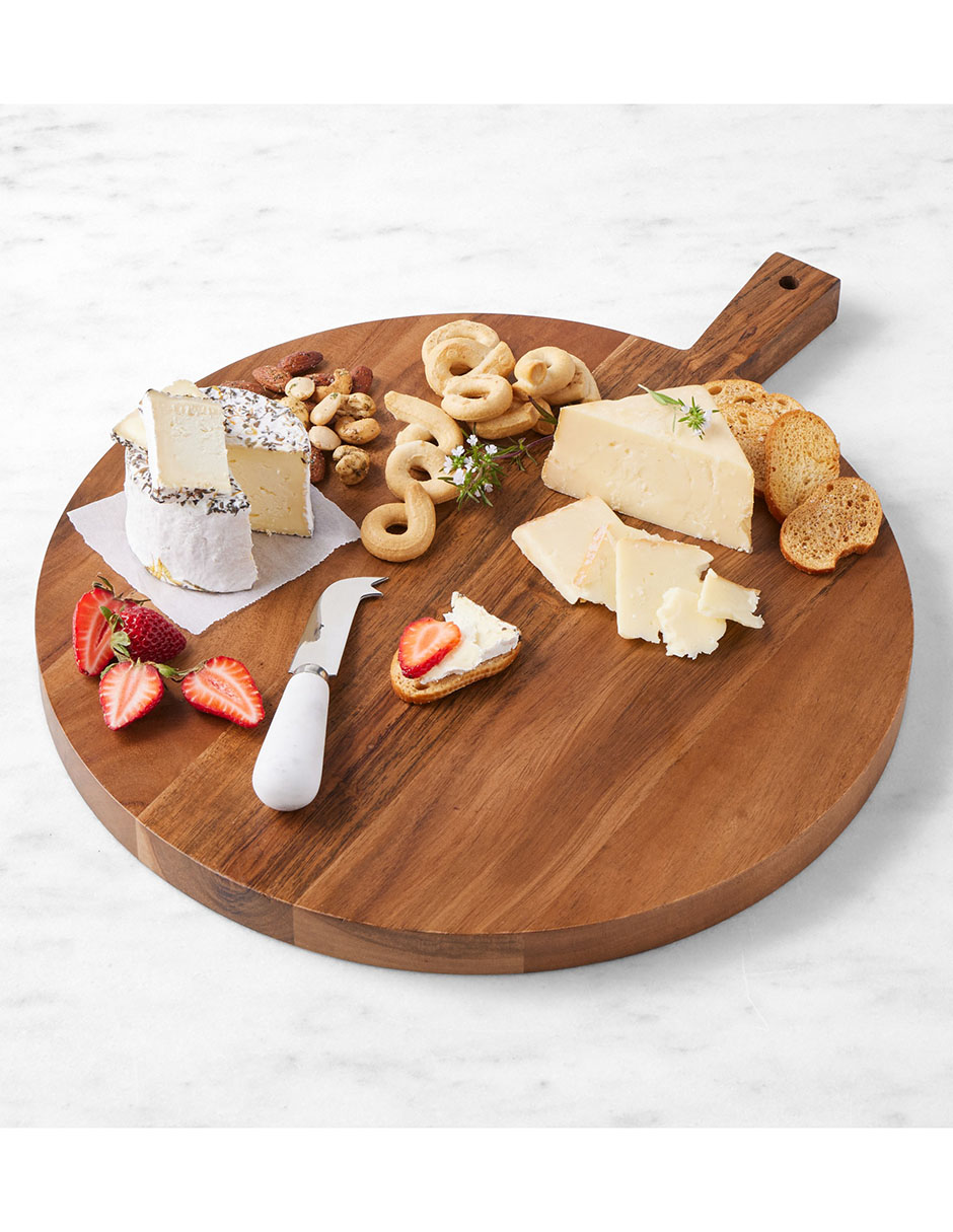 Tabla para queso Acacia de madera