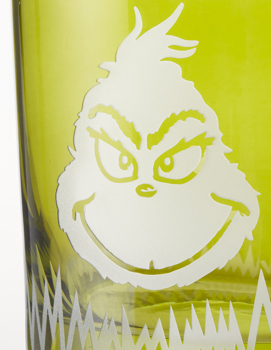 Set de vasos para jugo Grinch™ de vidrio con 4 piezas 2