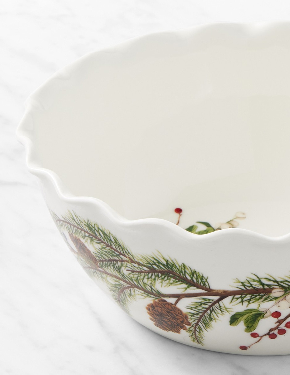 Ensaladera Woodland berry de porcelana 2