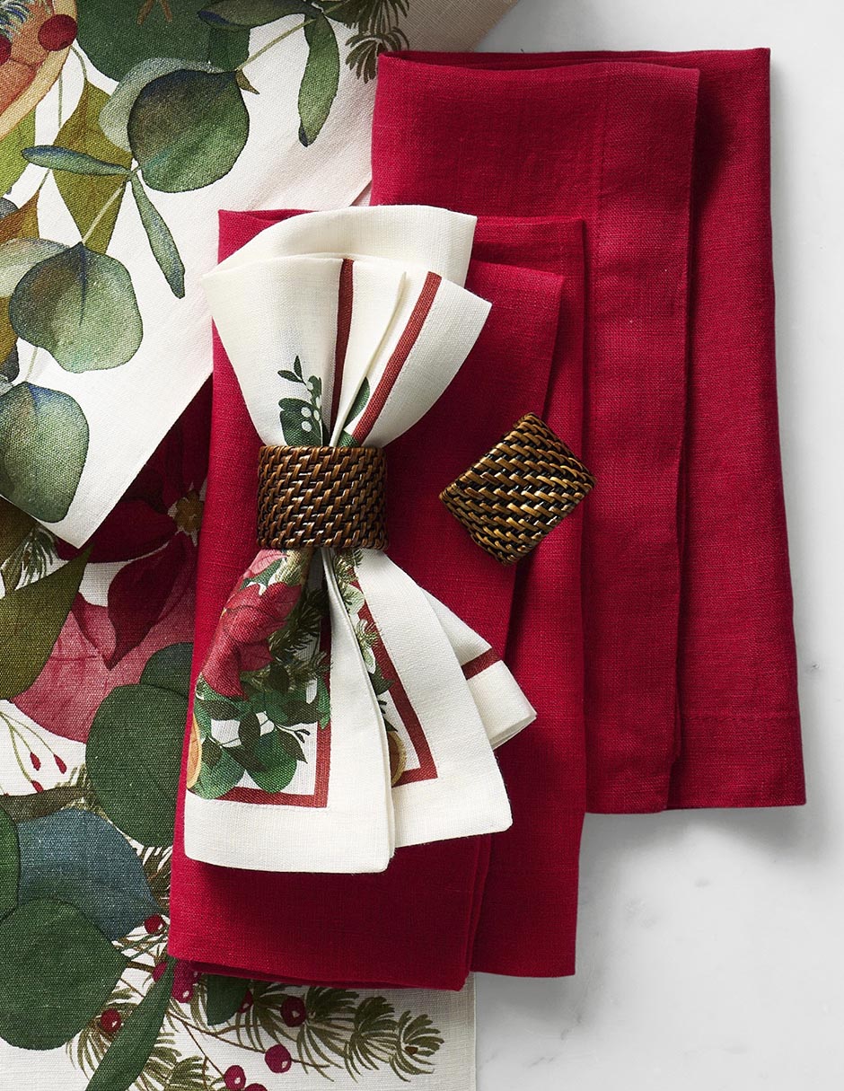 Set servilleta Washed Linen de lino 4 piezas 3