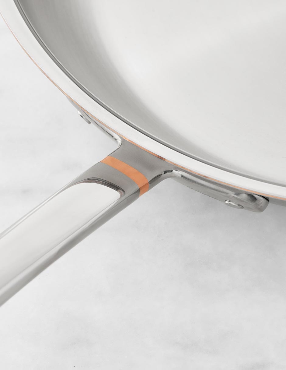 Batería de cocina Thermo-Clad de acero inoxidable 10 piezas 21