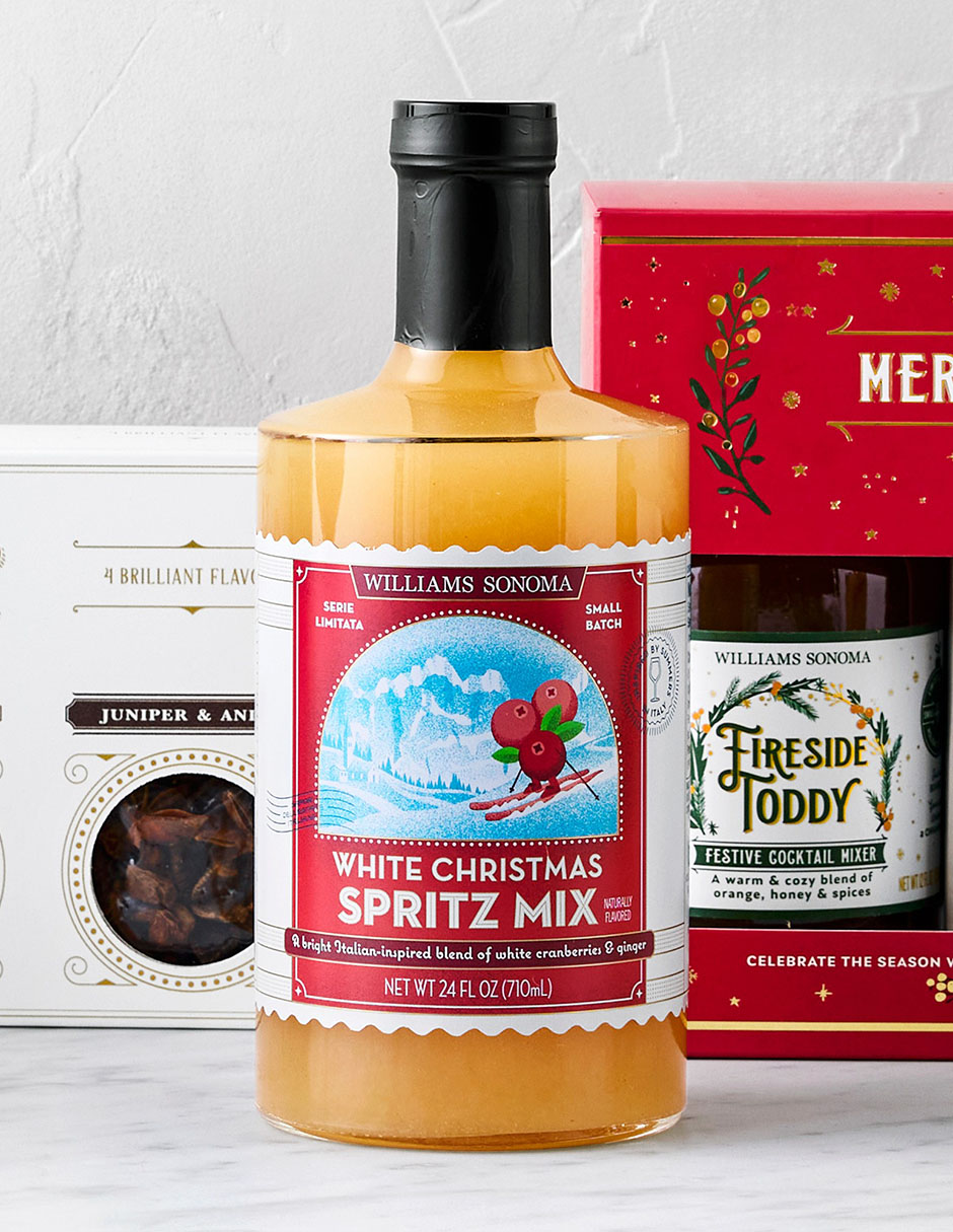 Mix cocktail White Christmas Spritz sabor frutal 710 ml 2
