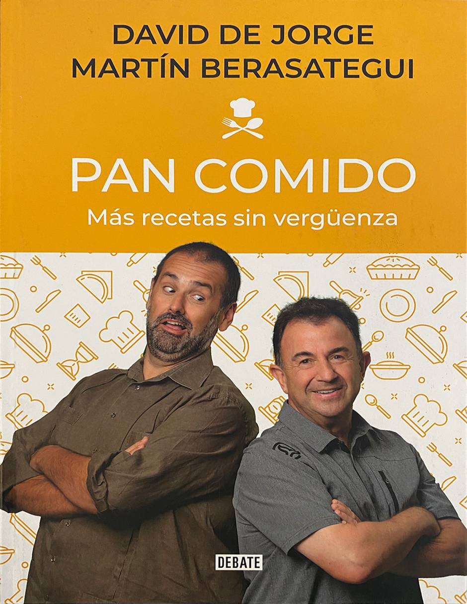 Libro Pan comido. Más recetas sin vergüenza de David de Jorge y Martín Berasategui