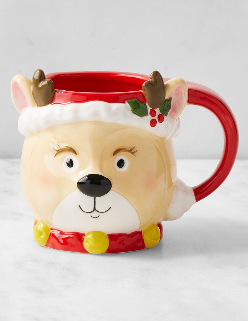 Taza navideña americana Navidad Reindeer