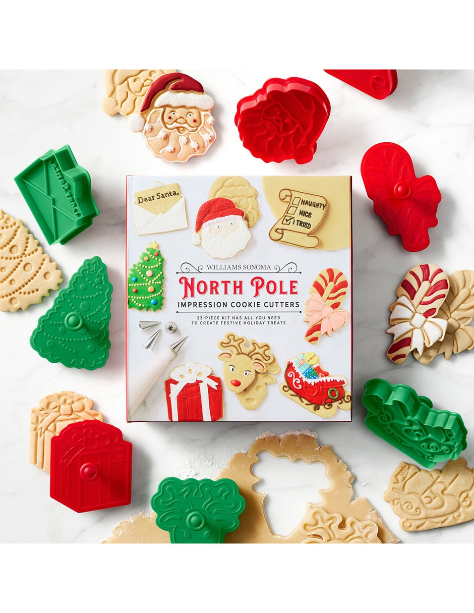Set cortadores de galletas North Pole 2