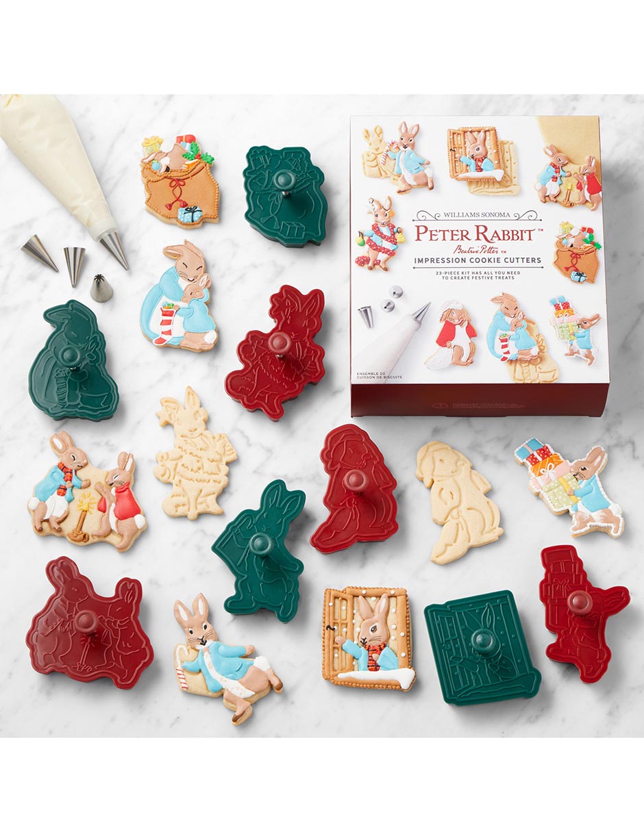 Set cortadores galletas Peter Rabbit