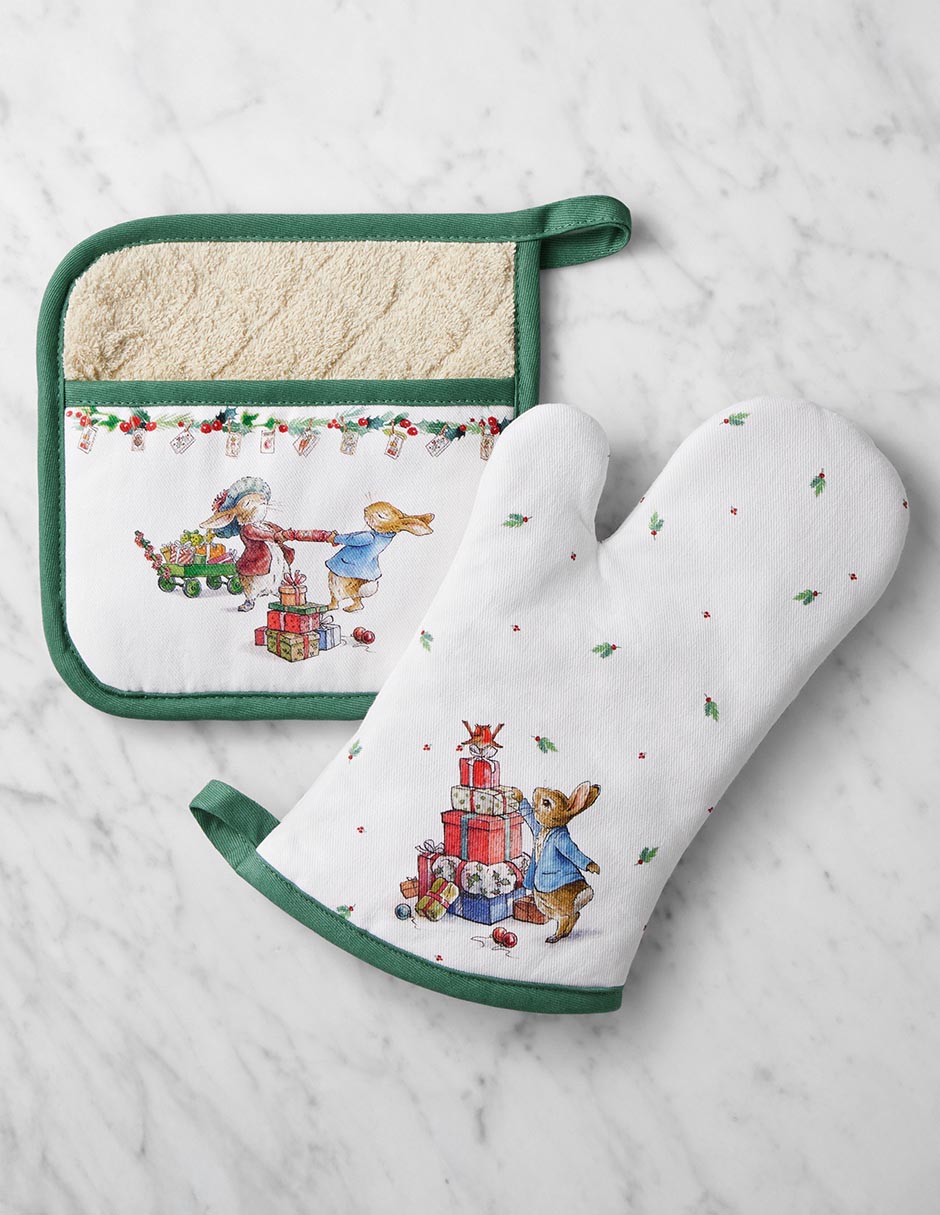 Set guante Peter Rabbit de algodón