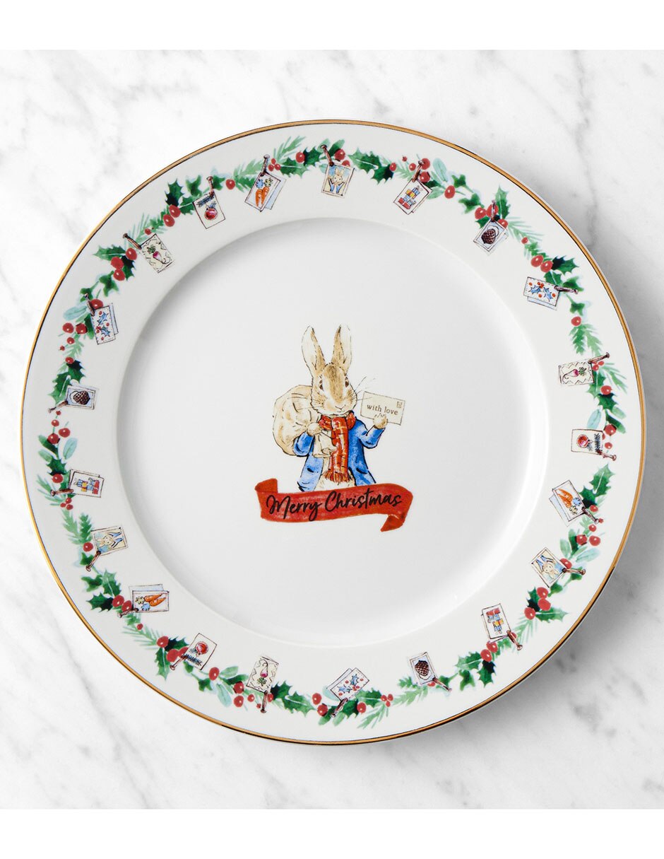 Set platos trinche Peter Rabbit de cerámica 4 piezas 3