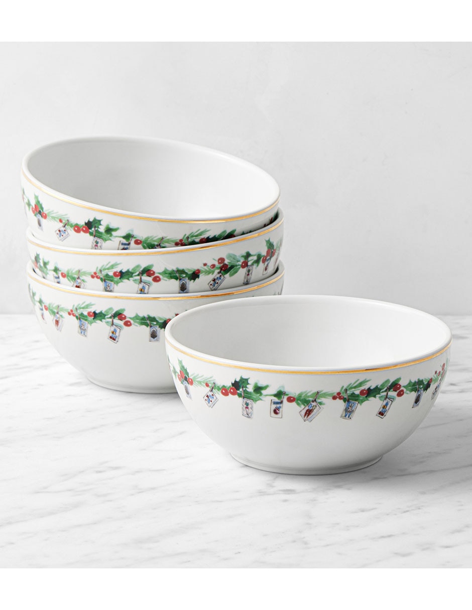 Set platos ensalada Peter Rabbit de porcelana 4 piezas