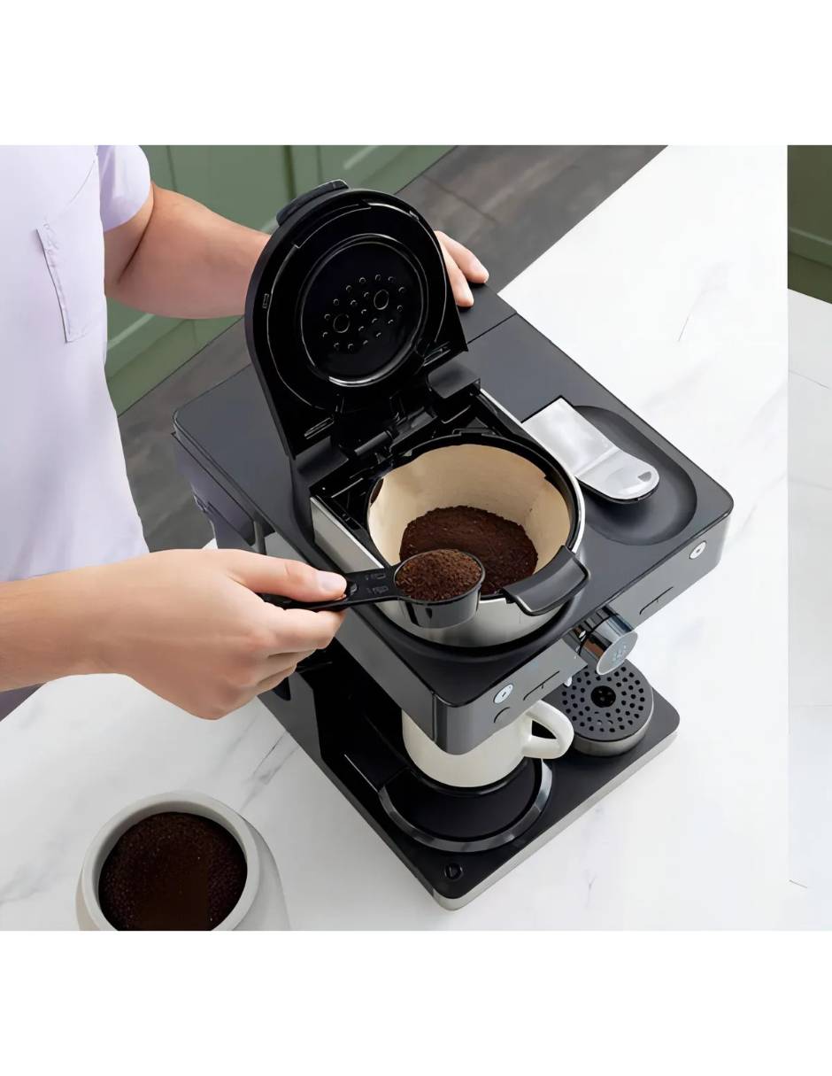 Cafetera de goteo barista de café y espresso cfn601 4