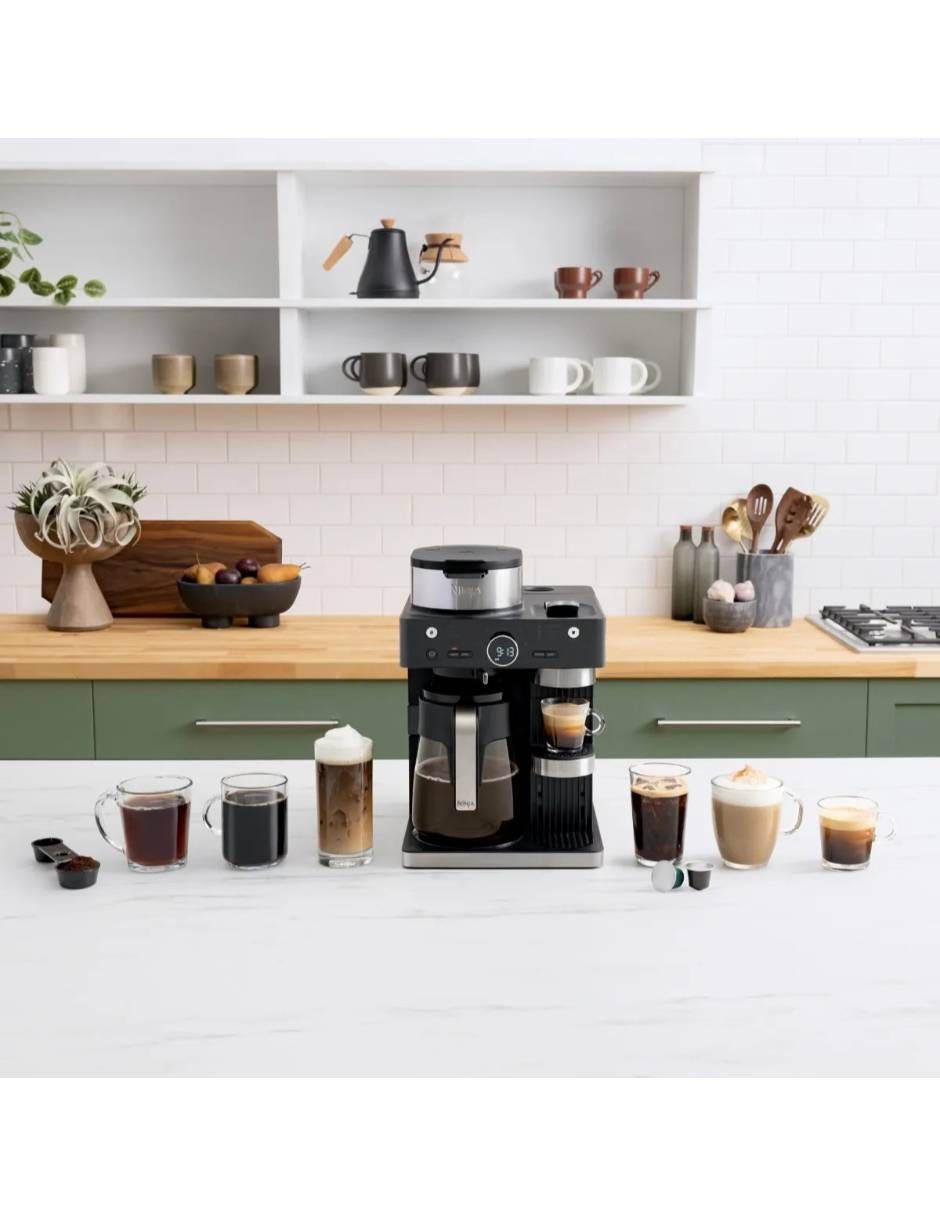 Cafetera de goteo barista de café y espresso cfn601 2