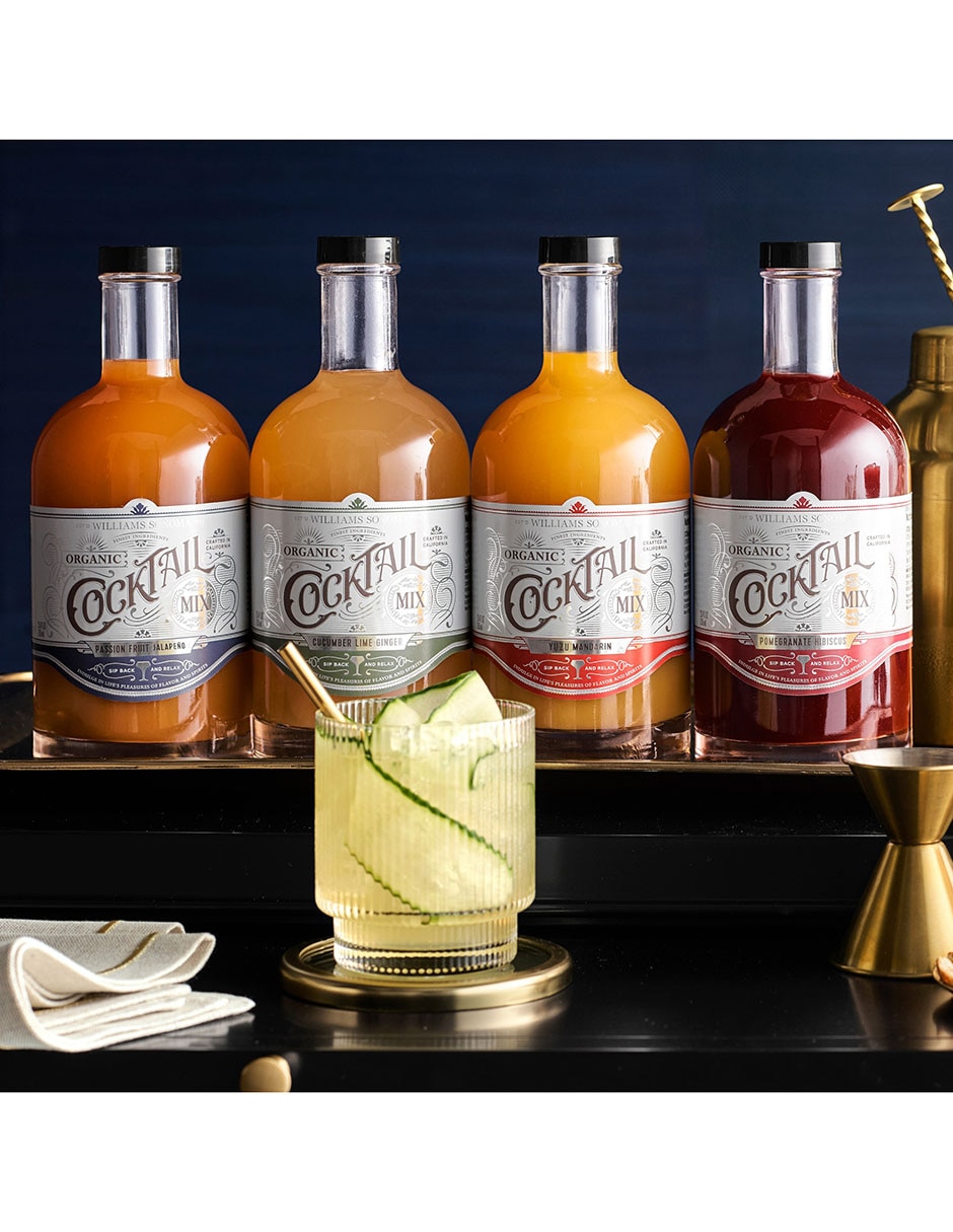 Mix cocktail Cucumber Lime Ginger sabor jengibre, pepino y limón 710 ml