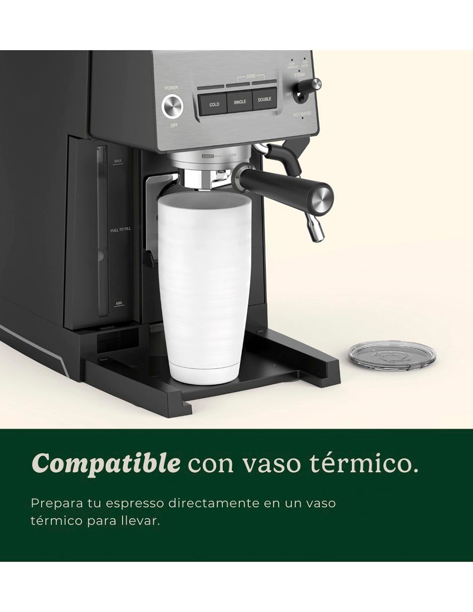 Cafetera espresso Cuisinart bar em-320es