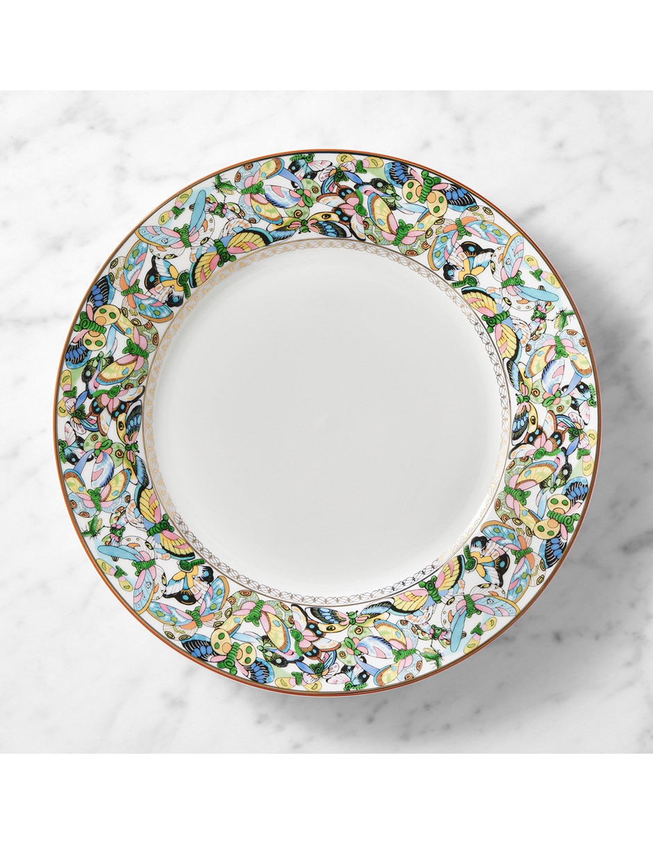 Set platos trinche Papillon de porcelana 4 piezas Set platos trinche Papillon de porcelana 4 piezas