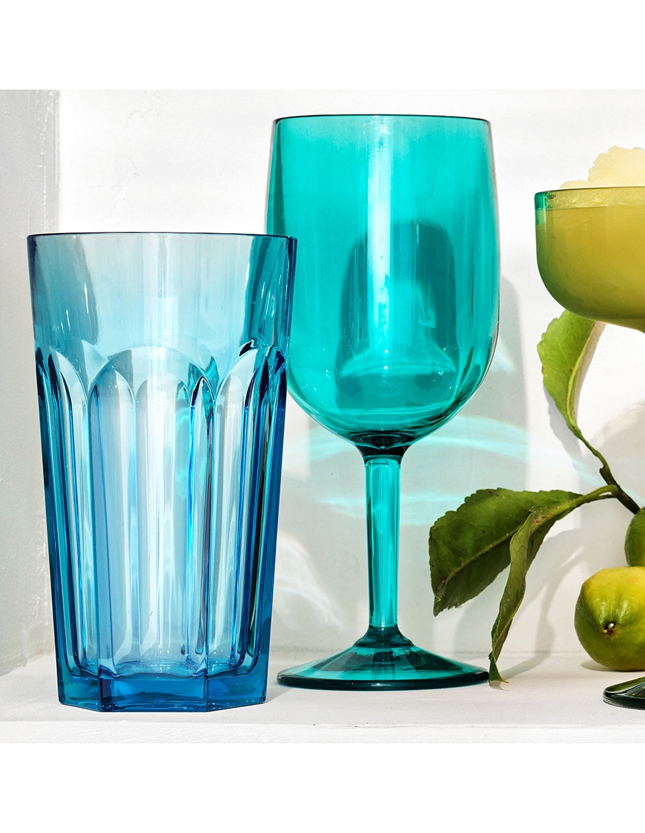 Set de vasos para agua Duraclear de tritán con 6 piezas