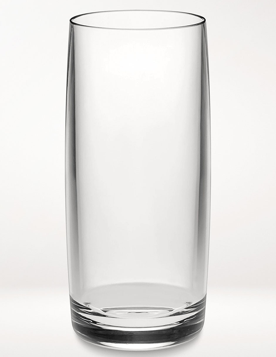 Set de vasos para agua Duraclear de vidrio con 6 piezas