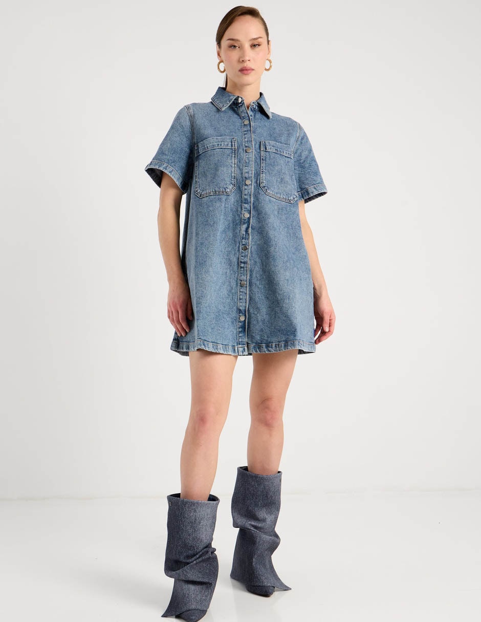 Vestido mini casual para mujer 5