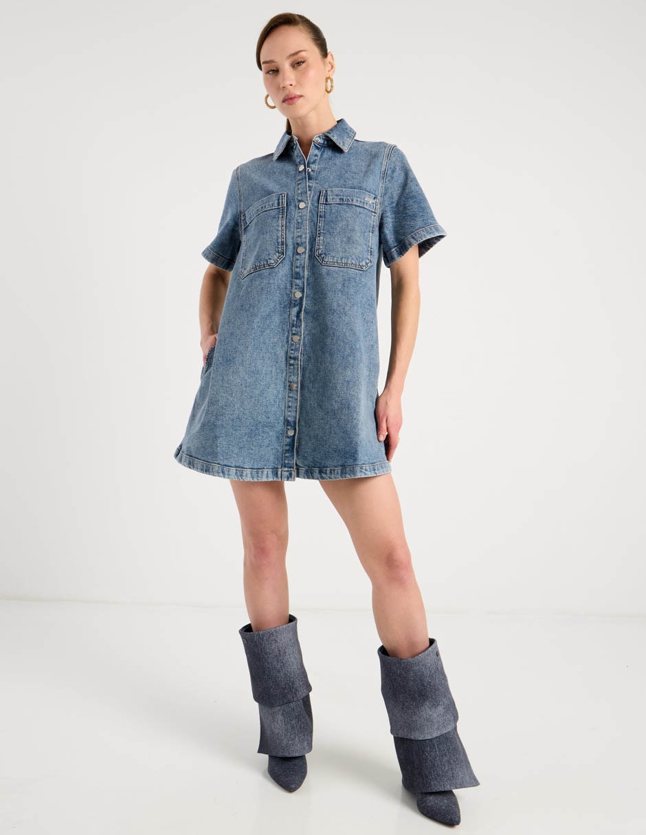 Vestido mini casual para mujer