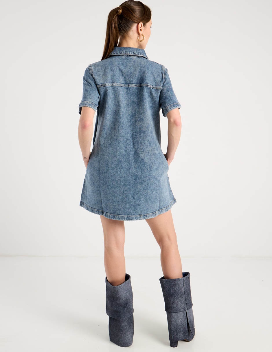 Vestido mini casual para mujer