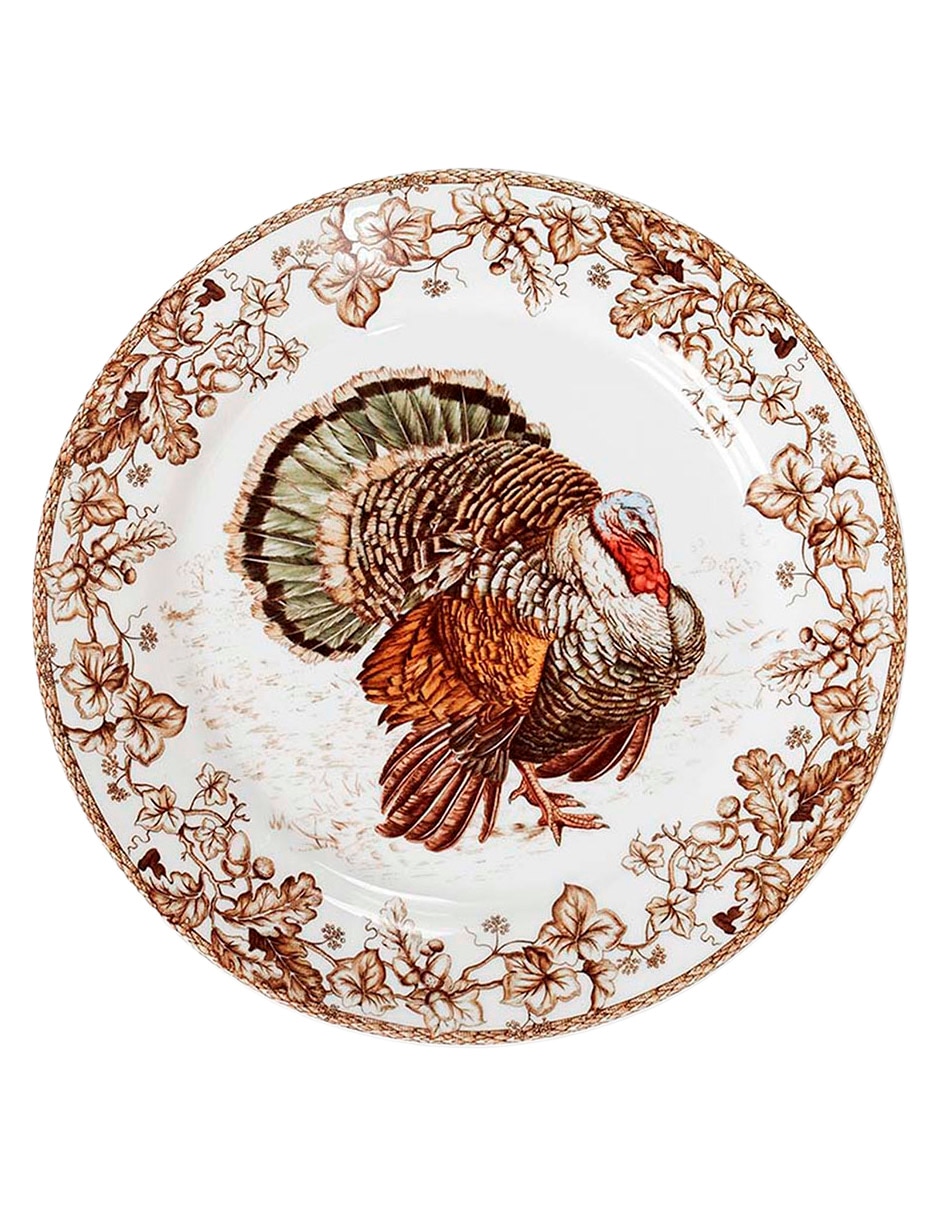 Set platos trinche Plymouth de porcelana 4 piezas
