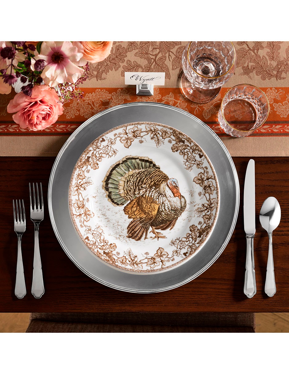 Set platos trinche Plymouth de porcelana 4 piezas