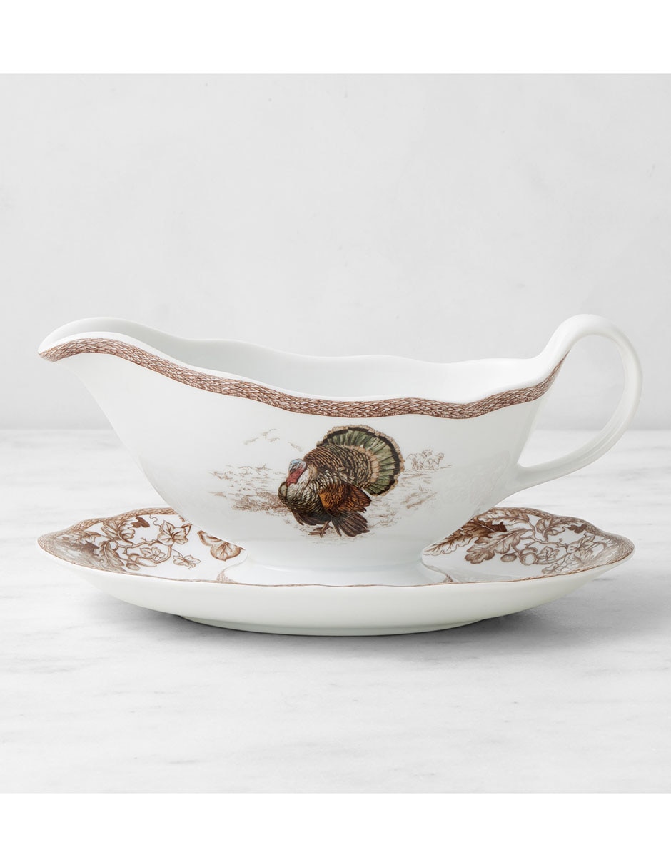 Salsera con base Plymouth de porcelana 350 ml