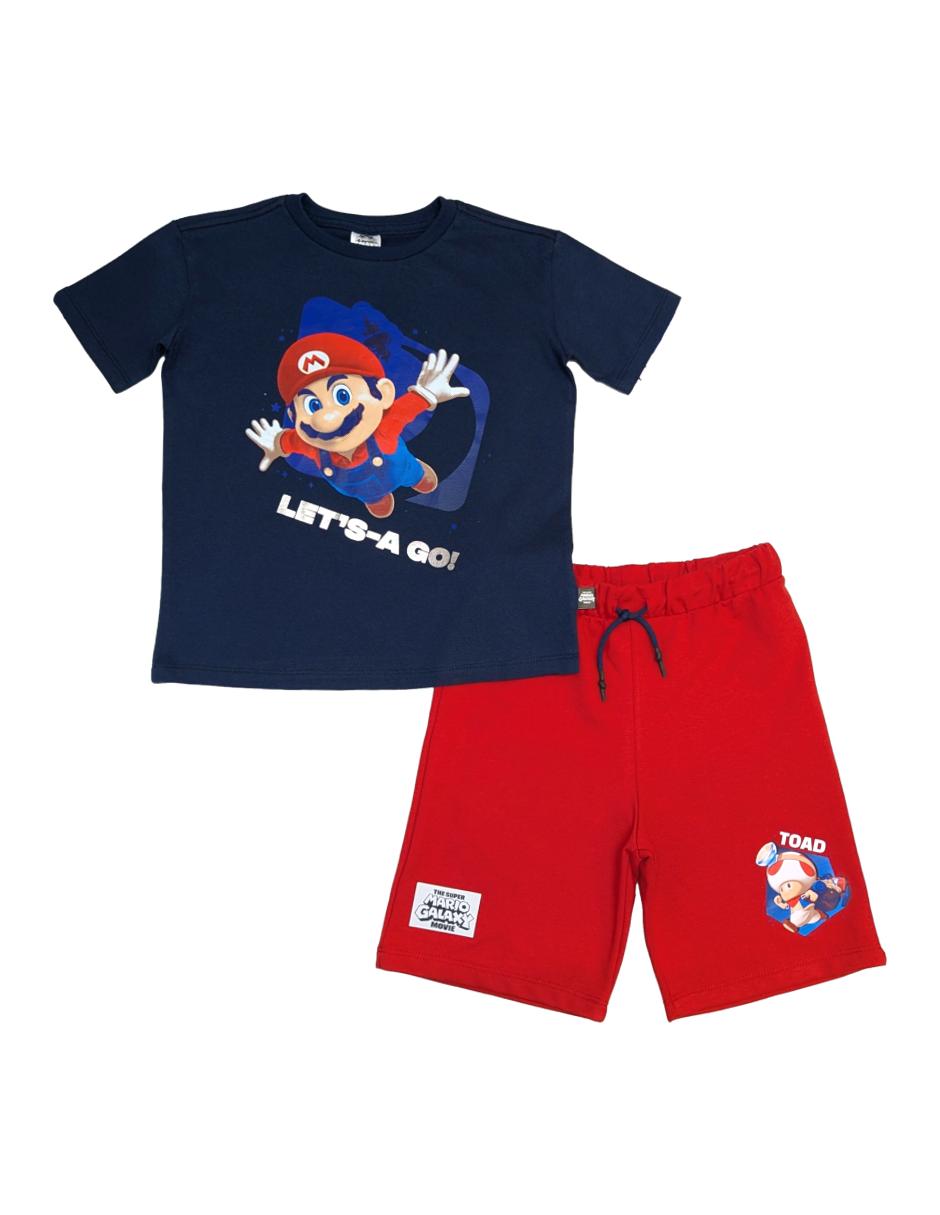 Conjunto casual Mario Bros Mario Bros para niño