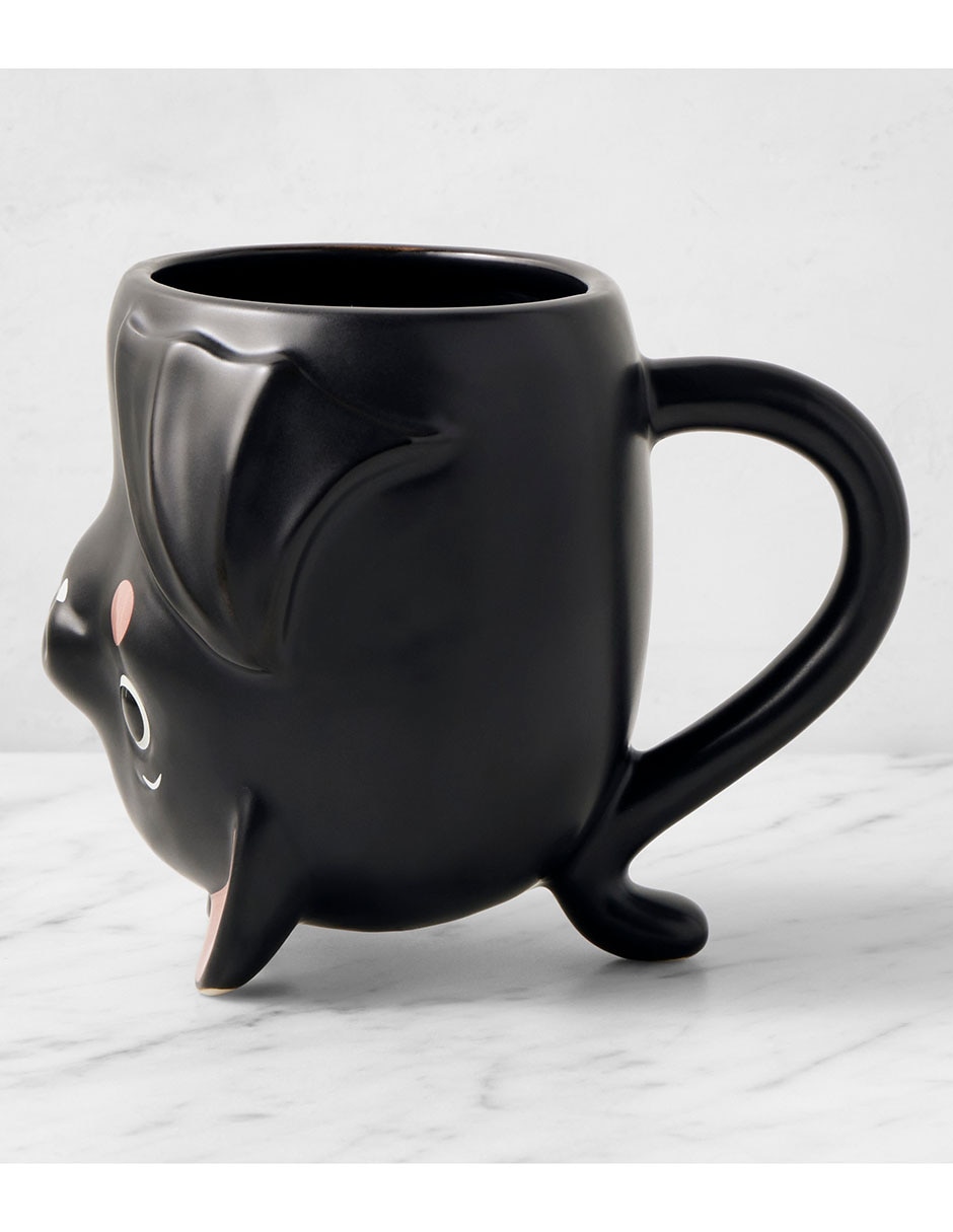 Taza Halloween murciélago de cerámica 4