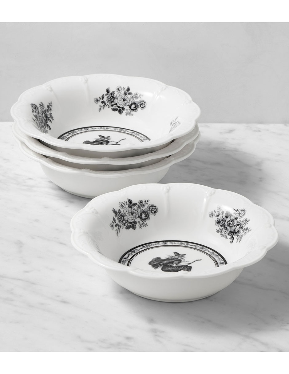 Set bowls spooky soiré de cerámica 4 piezas
