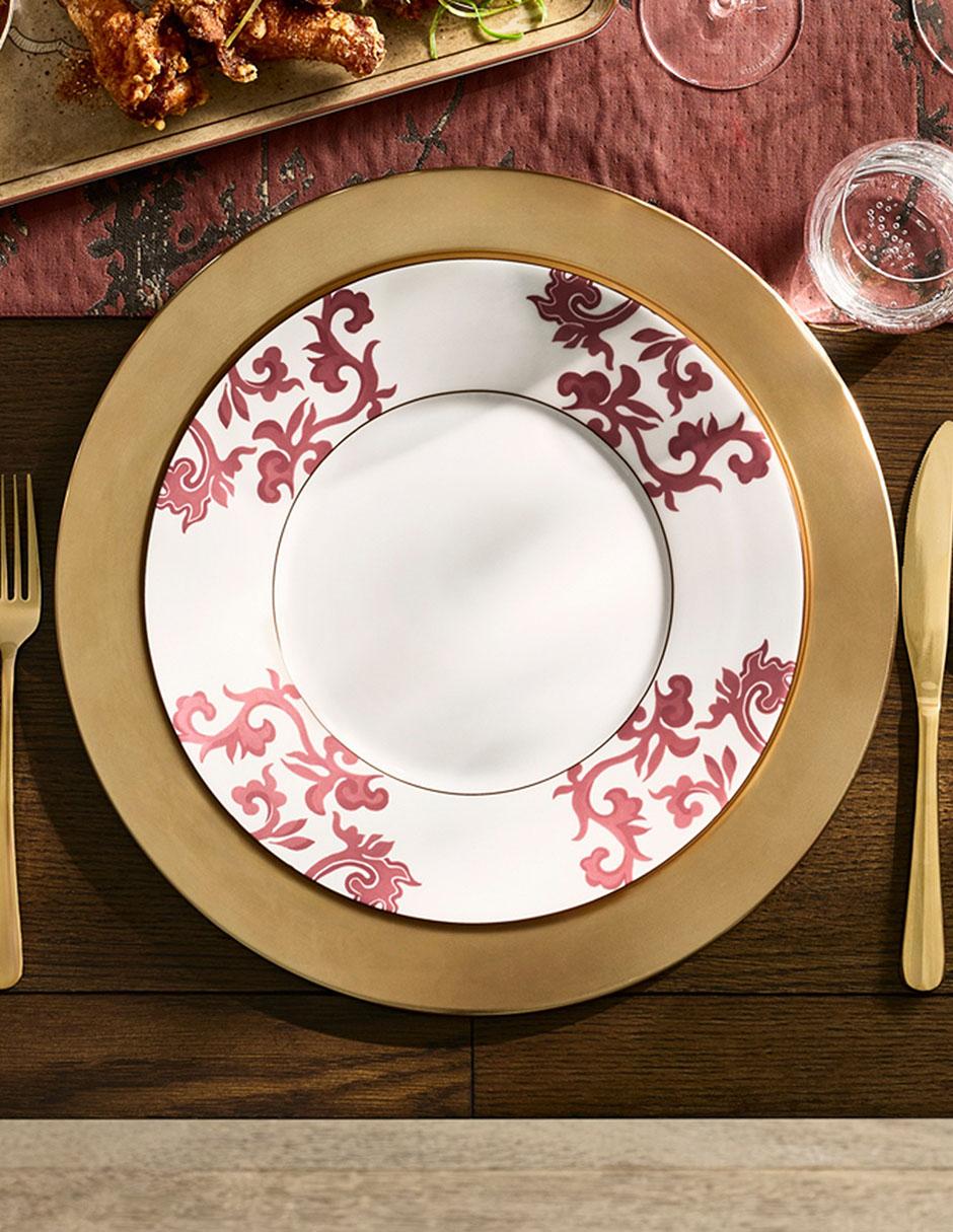 Set platos trinche Korea de porcelana 4 piezas 2