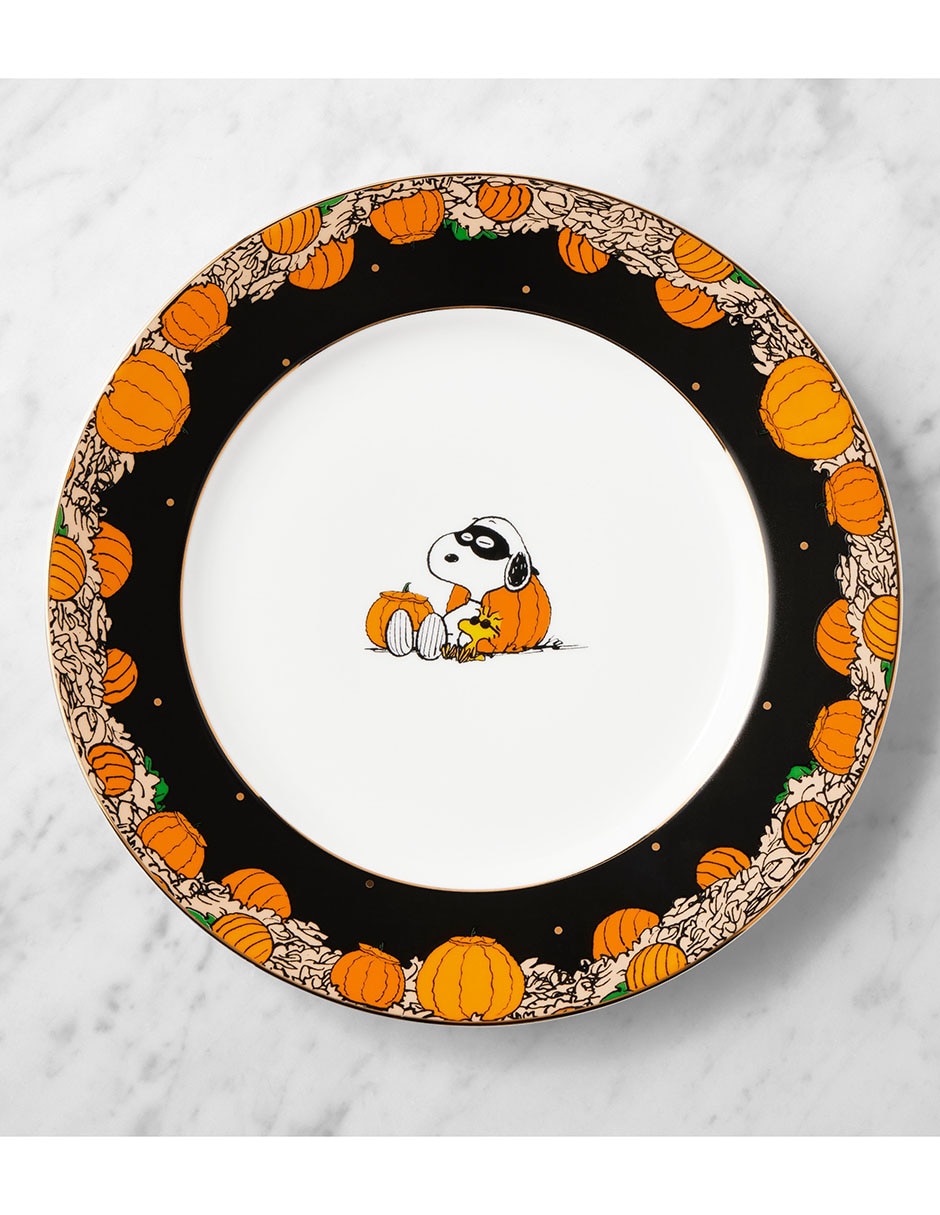 Set platos trinche Peanuts de porcelana 4 piezas 1