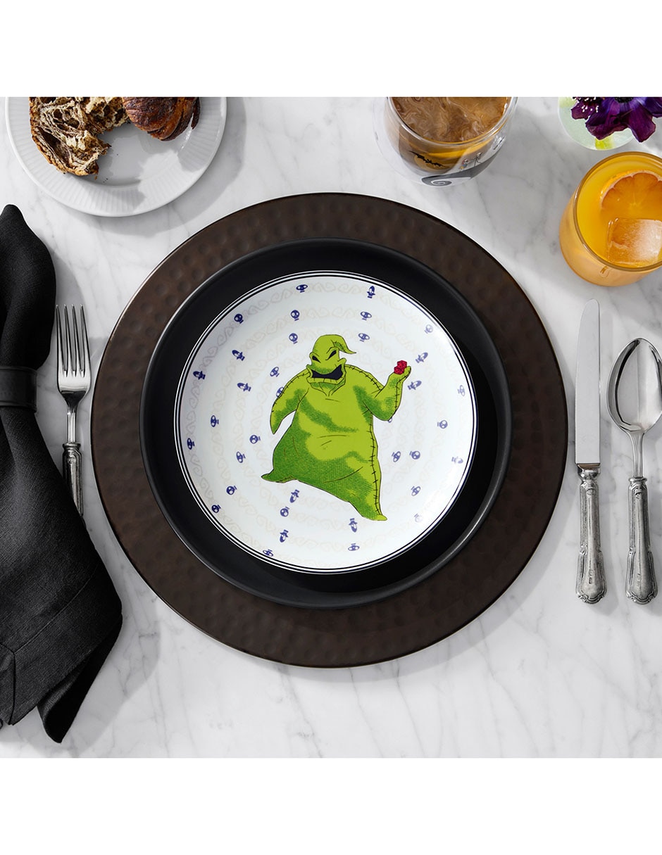 Set de platos surtidos The Nightmare Before Christmas de porcelana 4 piezas 5