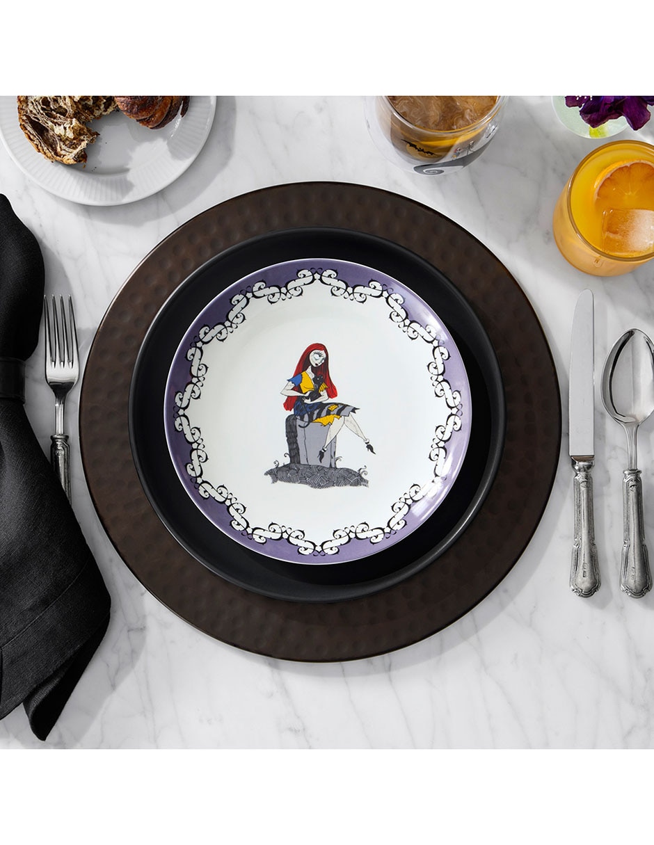 Set de platos surtidos The Nightmare Before Christmas de porcelana 4 piezas 2