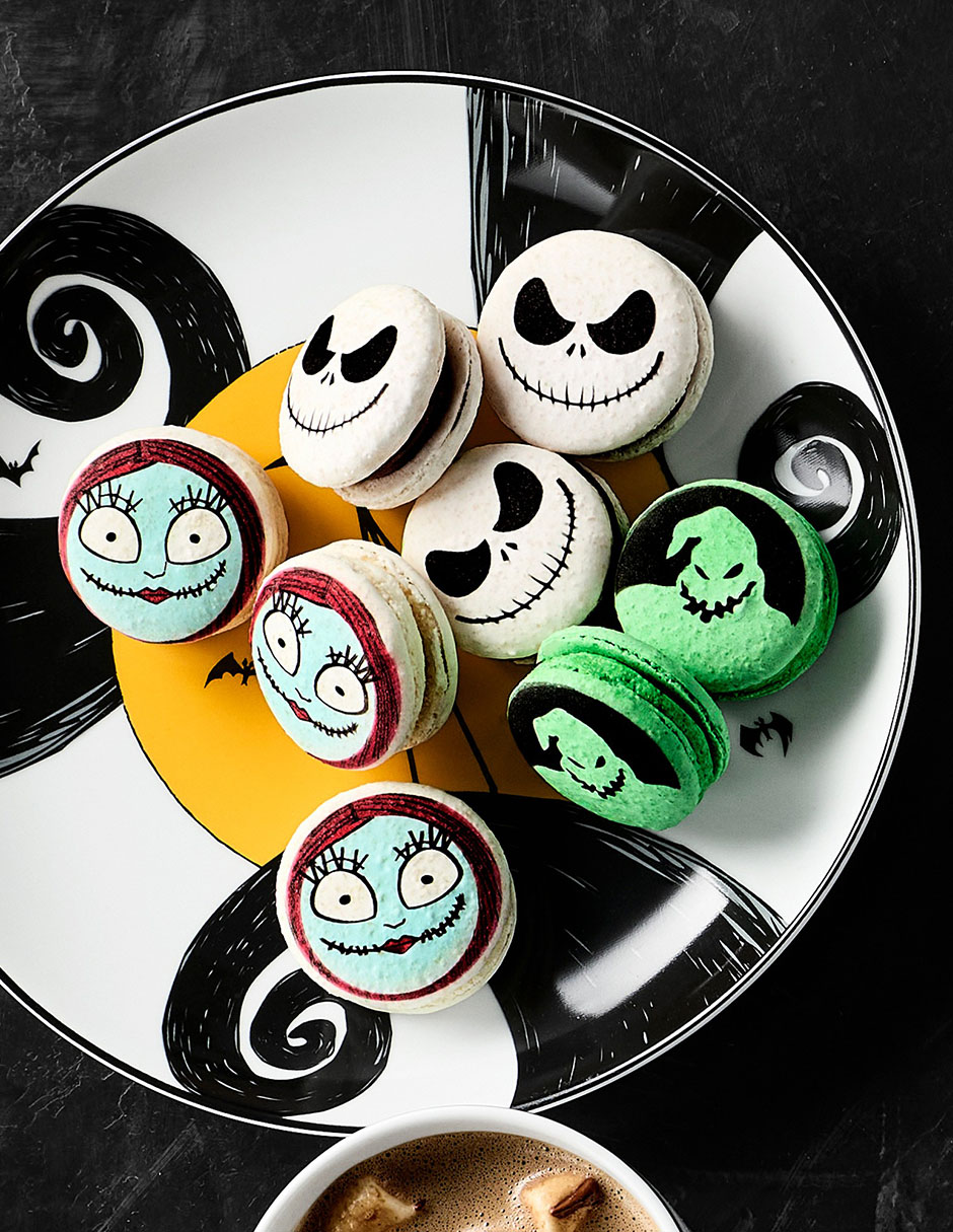 Set de platos surtidos The Nightmare Before Christmas de porcelana 4 piezas 6