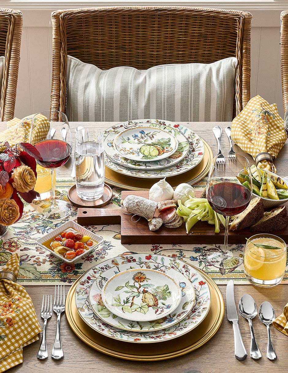 Set platos trinche de porcelana 4 piezas 2