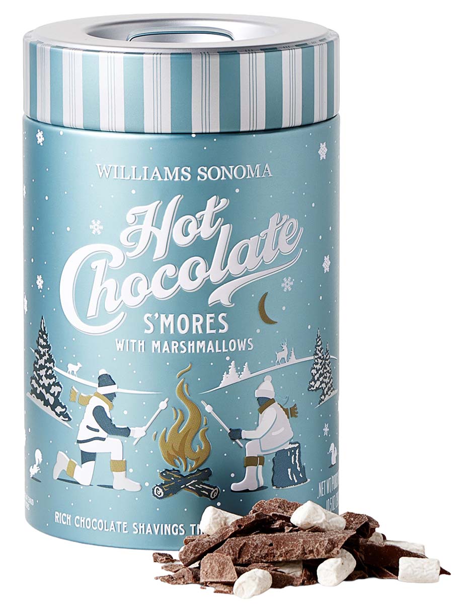 Chocolate S'mores con malvaviscos