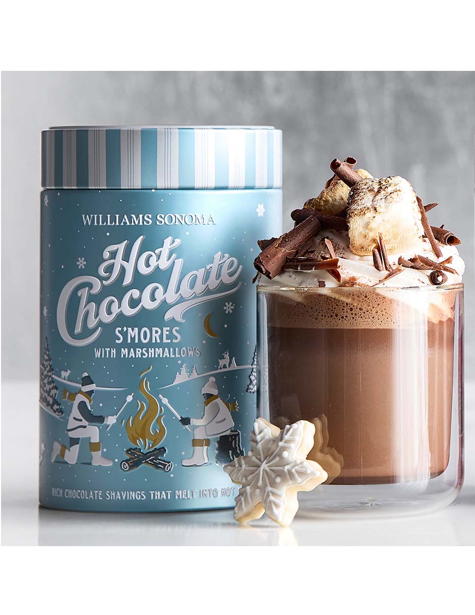 Chocolate S'mores con malvaviscos 2