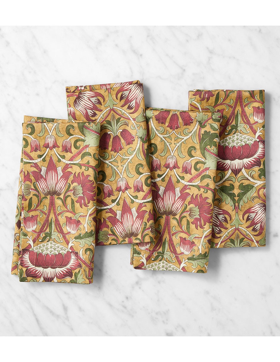 Set servilletas morris & co. De algodón 4 piezas